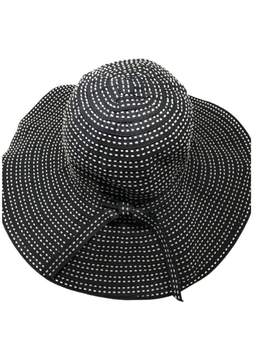 Sun Hat -  Black and White - Picture 9 of 17